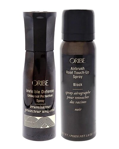 Oribe Invisible Defense Universal Protection Spray & Airbrush Root Touch-Up Spray - Black Kit Women 1 Oribe Invisible Defense Universal Protection Spray & Airbrush Root Touch-Up Spray - Black Kit Women